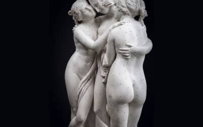 Perché quel gesso ha la pelle a puntini: i repère di Canova