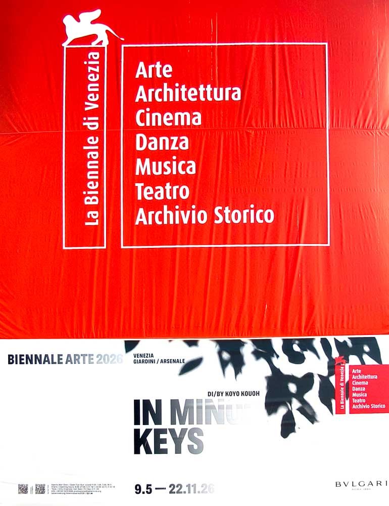 Manifesto della Biennale Arte 2026 In Minor Keys ai Giardini di Venezia