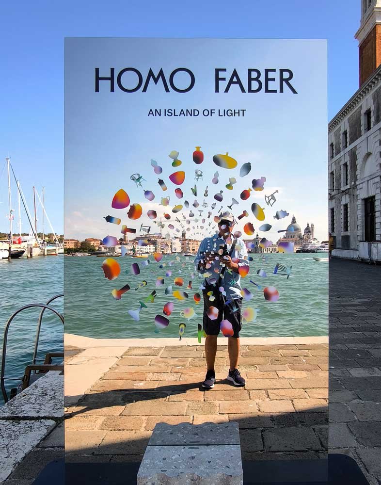 Ingresso di Homo Faber 2026 alla Fondazione Giorgio Cini, isola di San Giorgio Maggiore